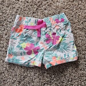 Carter's Tropical Floral Kids Shorts